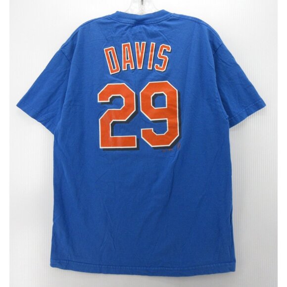 New York Mets Ike Davis Jersey Shirt Large Majestic Baseball MLB - Picture 7 of 12
